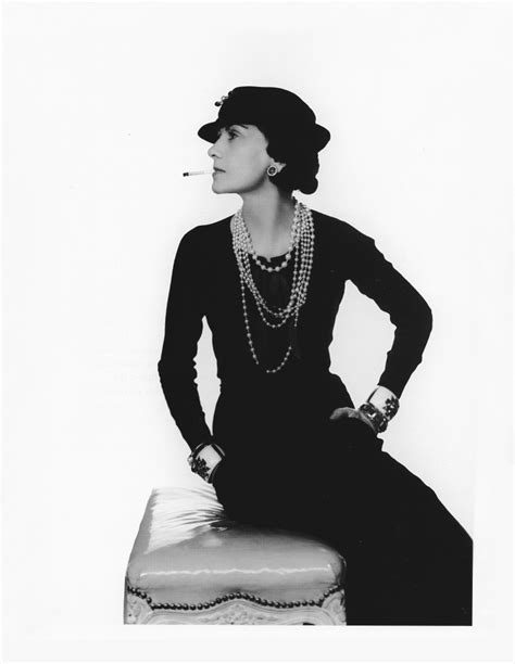 Coco Chanel in the Art Deco Era .